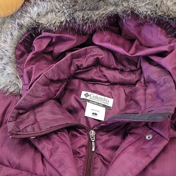 Columbia winter hooded coat - Picture 3 of 8